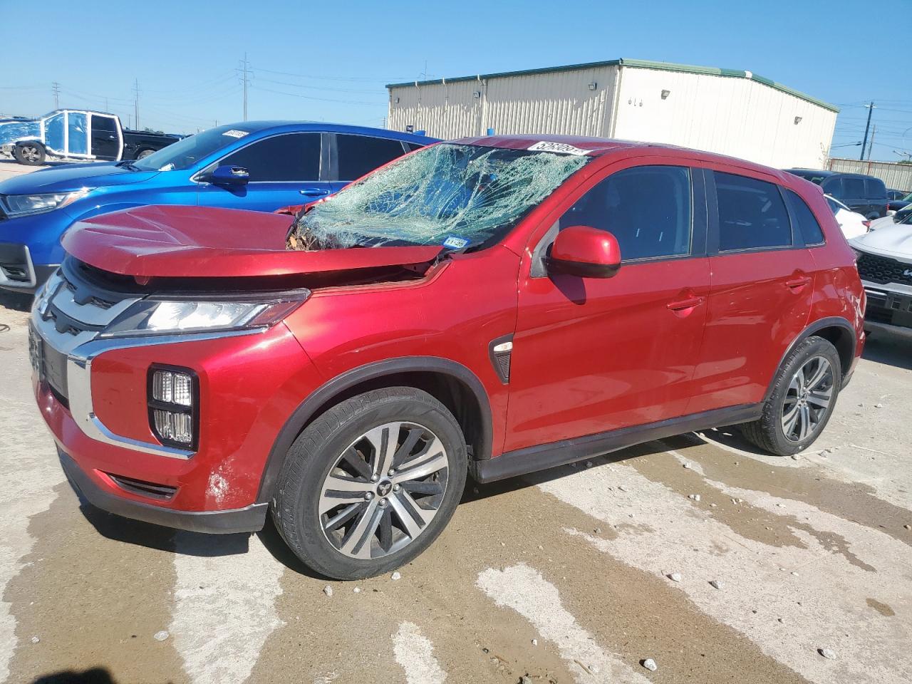 2020 Mitsubishi Outlander Sport Es للبيع في Haslet، TX - Top/Roof