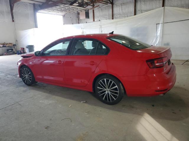 Sedans VOLKSWAGEN JETTA 2016 Czerwony