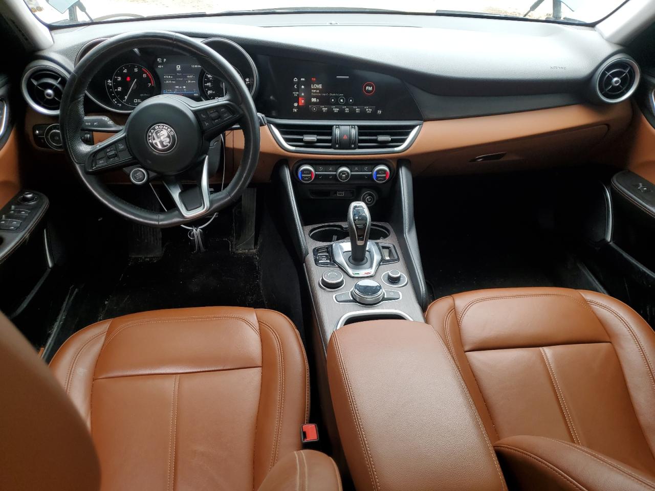 2020 Alfa Romeo Giulia Ti VIN: ZARFANBN5L7636752 Lot: 52395435