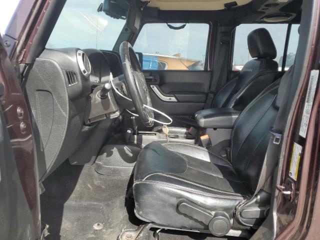 Parquets JEEP WRANGLER 2014 Fioletowy