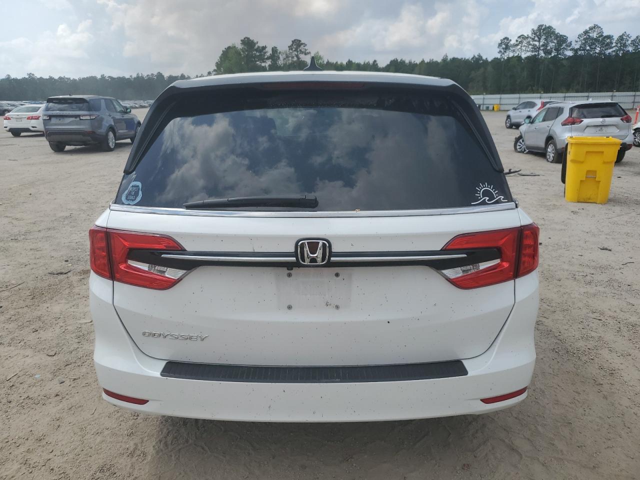 2022 Honda Odyssey Exl VIN: 5FNRL6H71NB002691 Lot: 51344185