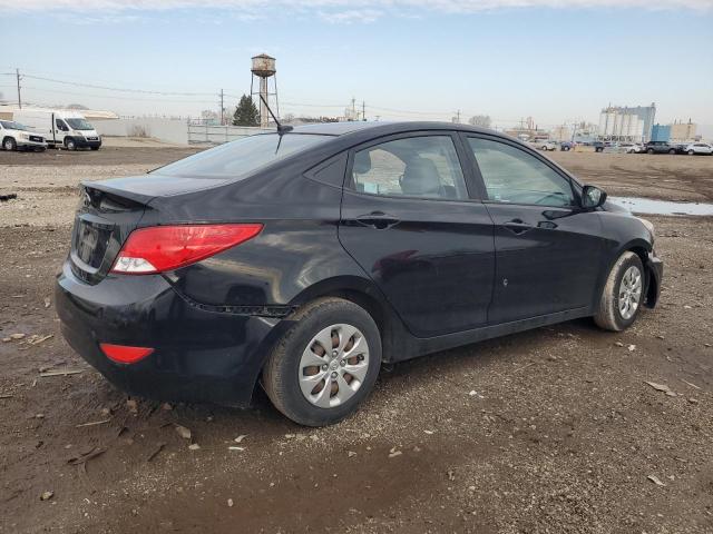  HYUNDAI ACCENT 2016 Чорний