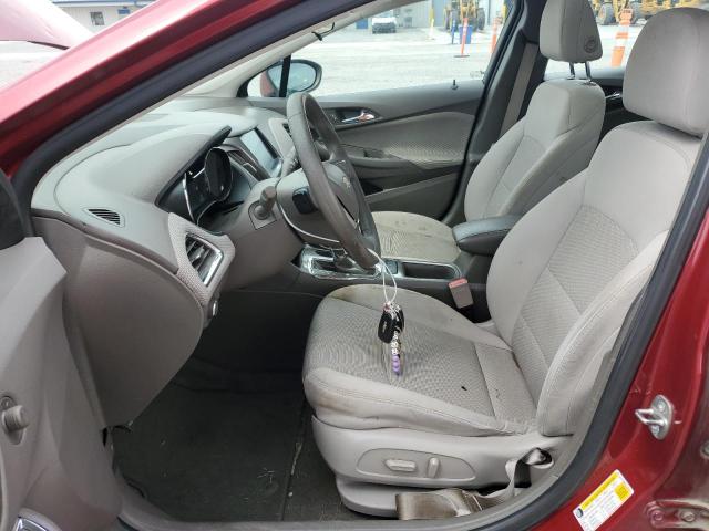  CHEVROLET CRUZE 2017 Red