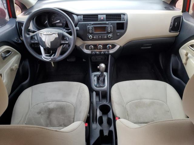  KIA RIO 2013 Czerwony