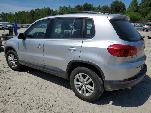  VOLKSWAGEN TIGUAN 2016 Серебристый