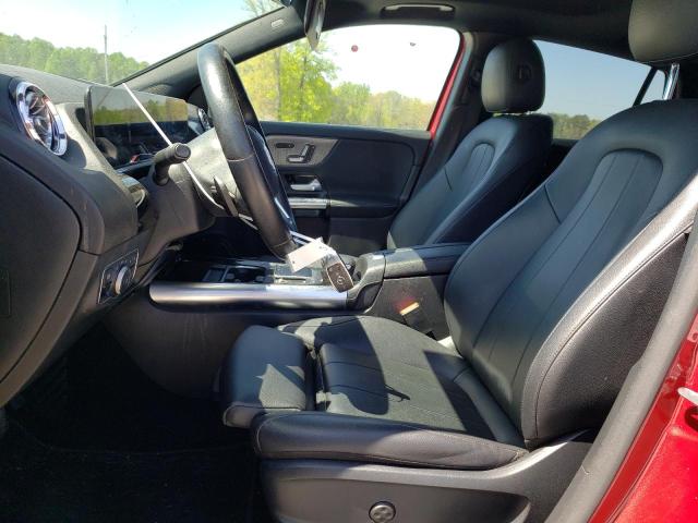  MERCEDES-BENZ GLA-CLASS 2021 Czerwony