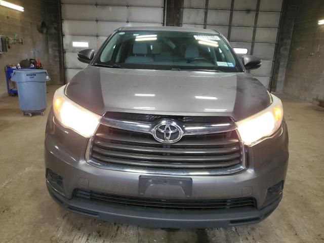  TOYOTA HIGHLANDER 2016 Gray