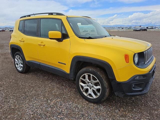  JEEP RENEGADE 2016 Yellow