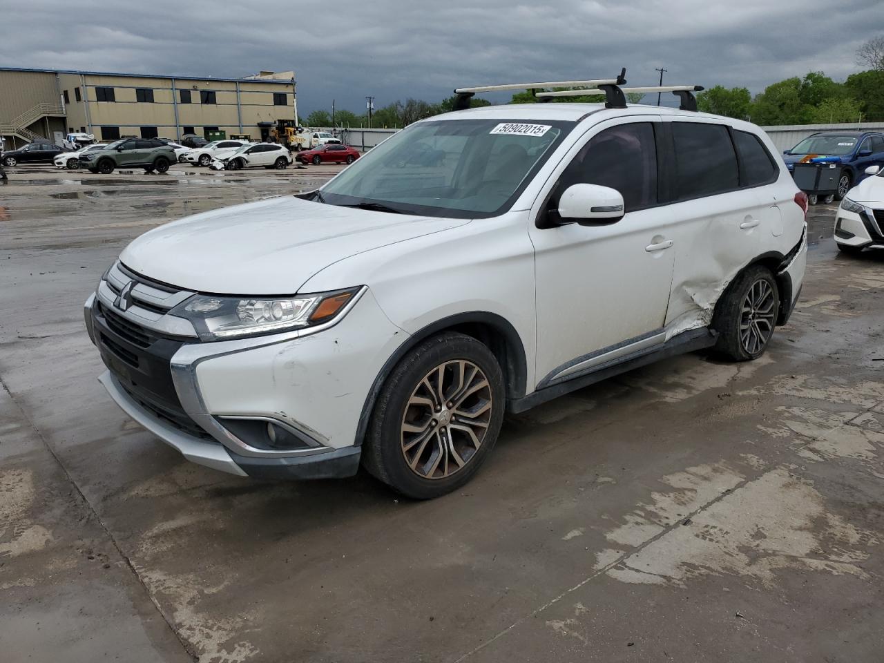 2017 Mitsubishi Outlander Se იყიდება Wilmer-ში, TX - Side