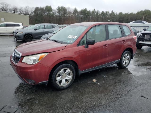  SUBARU FORESTER 2014 Czerwony