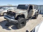 2017 Jeep Wrangler Unlimited Sport   продається в Kansas City, KS - Burn