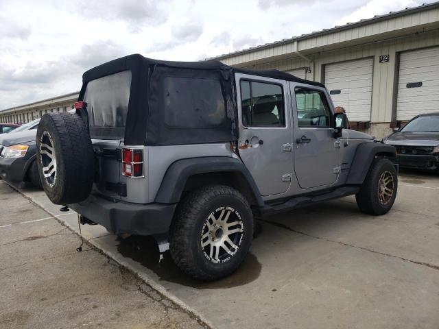 Parquets JEEP WRANGLER 2013 Srebrny