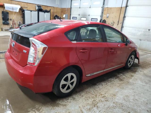  TOYOTA PRIUS 2015 Красный