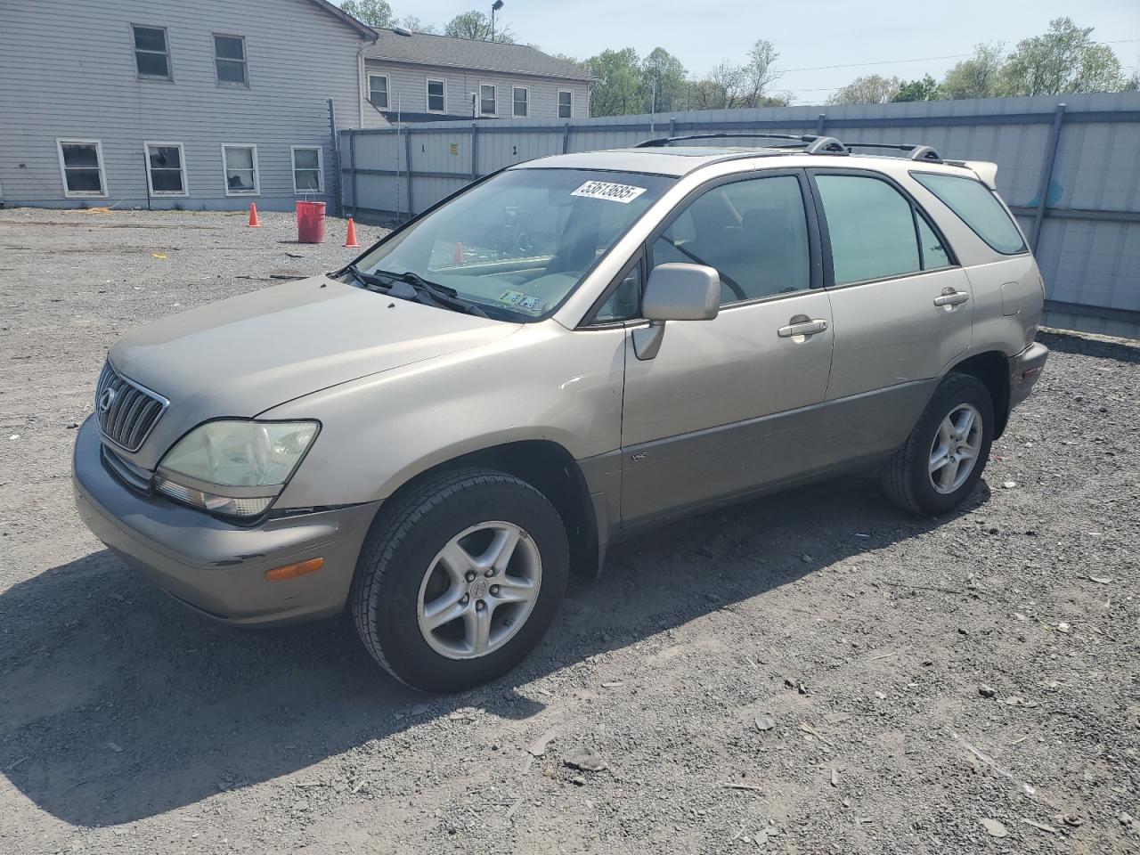 2001 Lexus Rx 300 продається в York Haven, PA - Front End