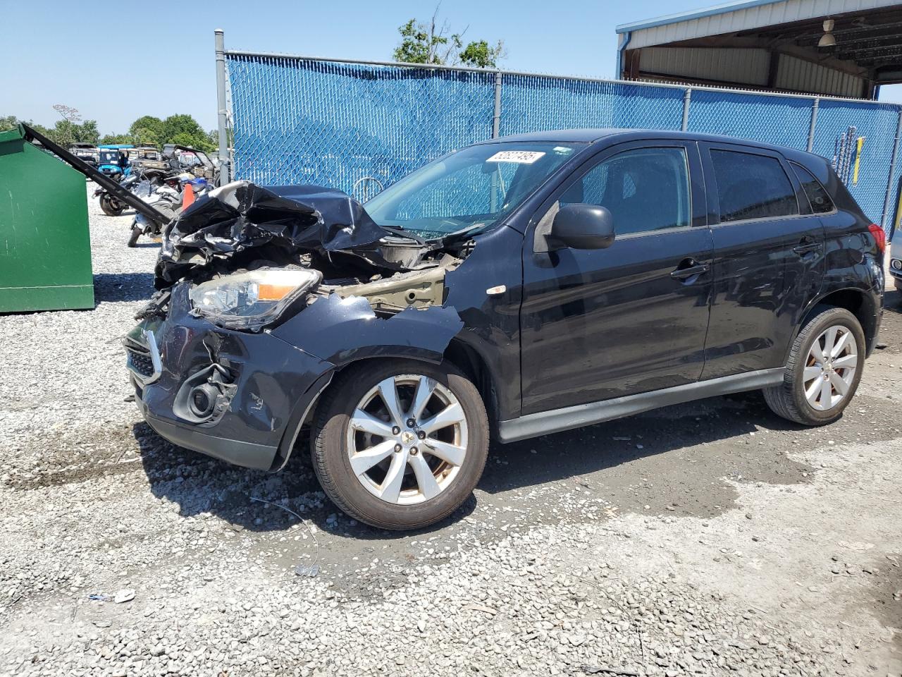 2014 Mitsubishi Outlander Sport Es for Sale in Riverview, FL - Front End
