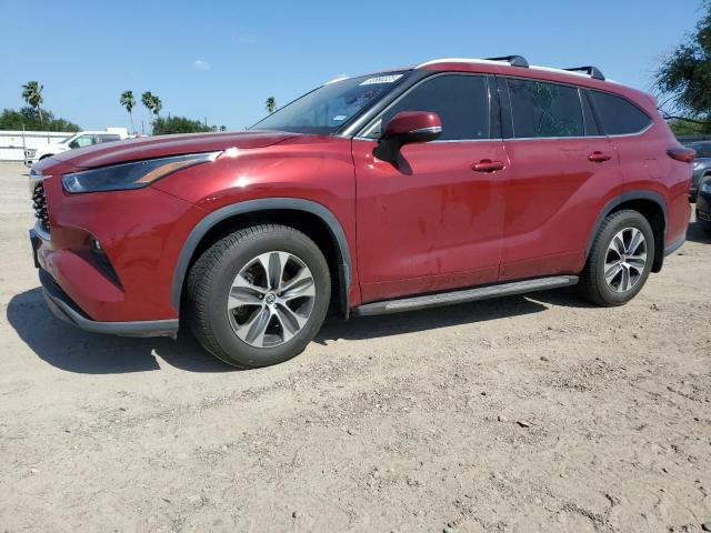  TOYOTA HIGHLANDER 2022 Red