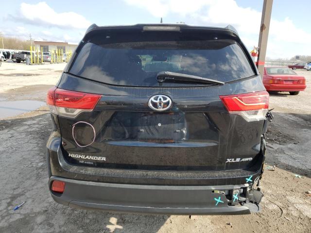  TOYOTA HIGHLANDER 2019 Черный