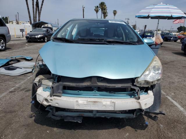  TOYOTA PRIUS 2014 Бірюзовий