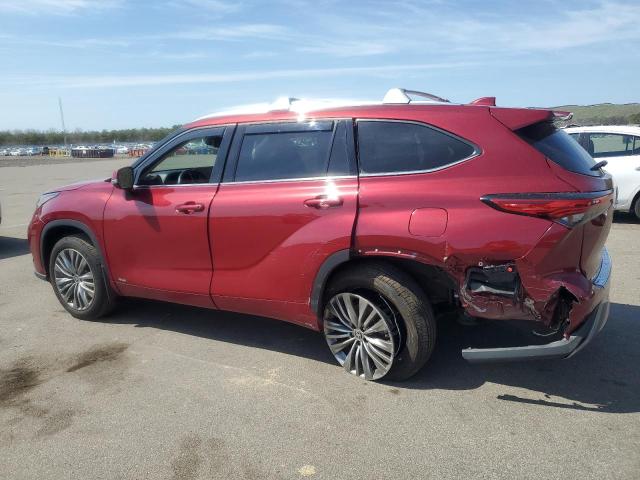  TOYOTA HIGHLANDER 2022 Red