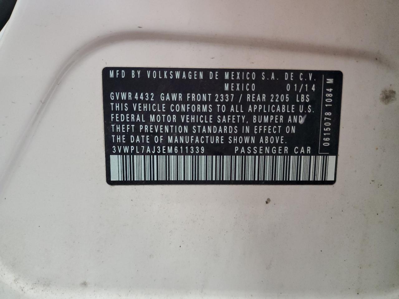 Volkswagen Jetta tdi 2014