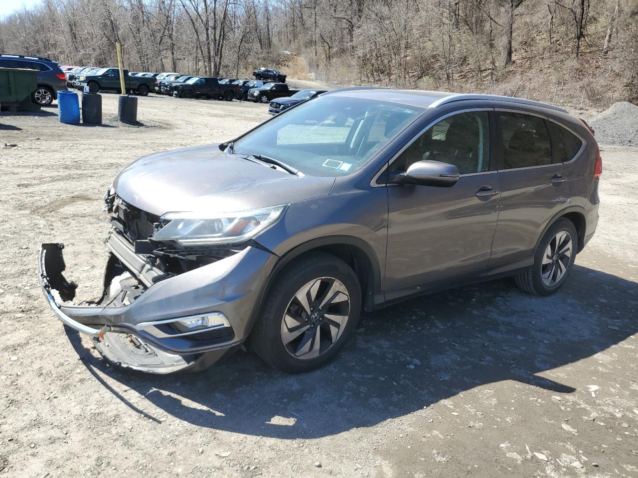 2015 Honda Cr-V Touring for Sale in Marlboro, NY - Front End