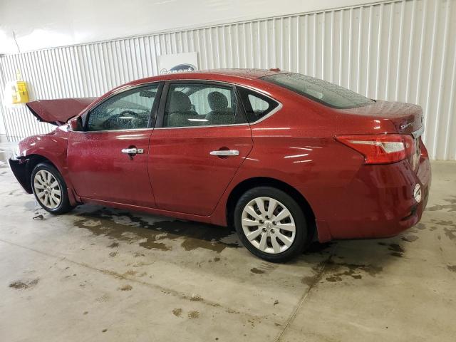  NISSAN SENTRA 2017 Красный