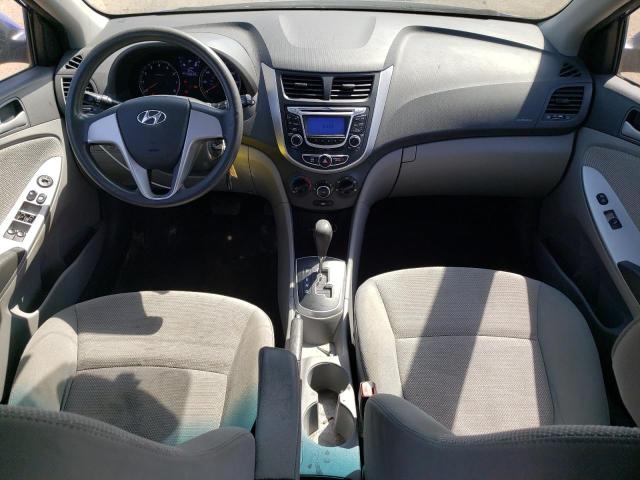  HYUNDAI ACCENT 2013 Granatowy
