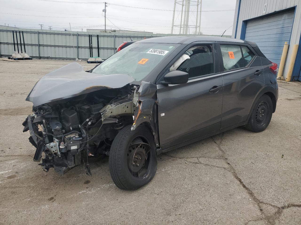 2020 Nissan Kicks S na sprzedaż w Chicago Heights, IL - Front End