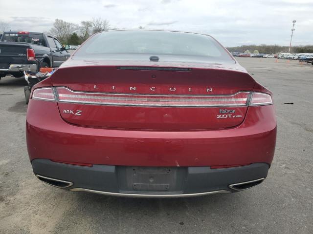  LINCOLN MKZ 2019 Червоний