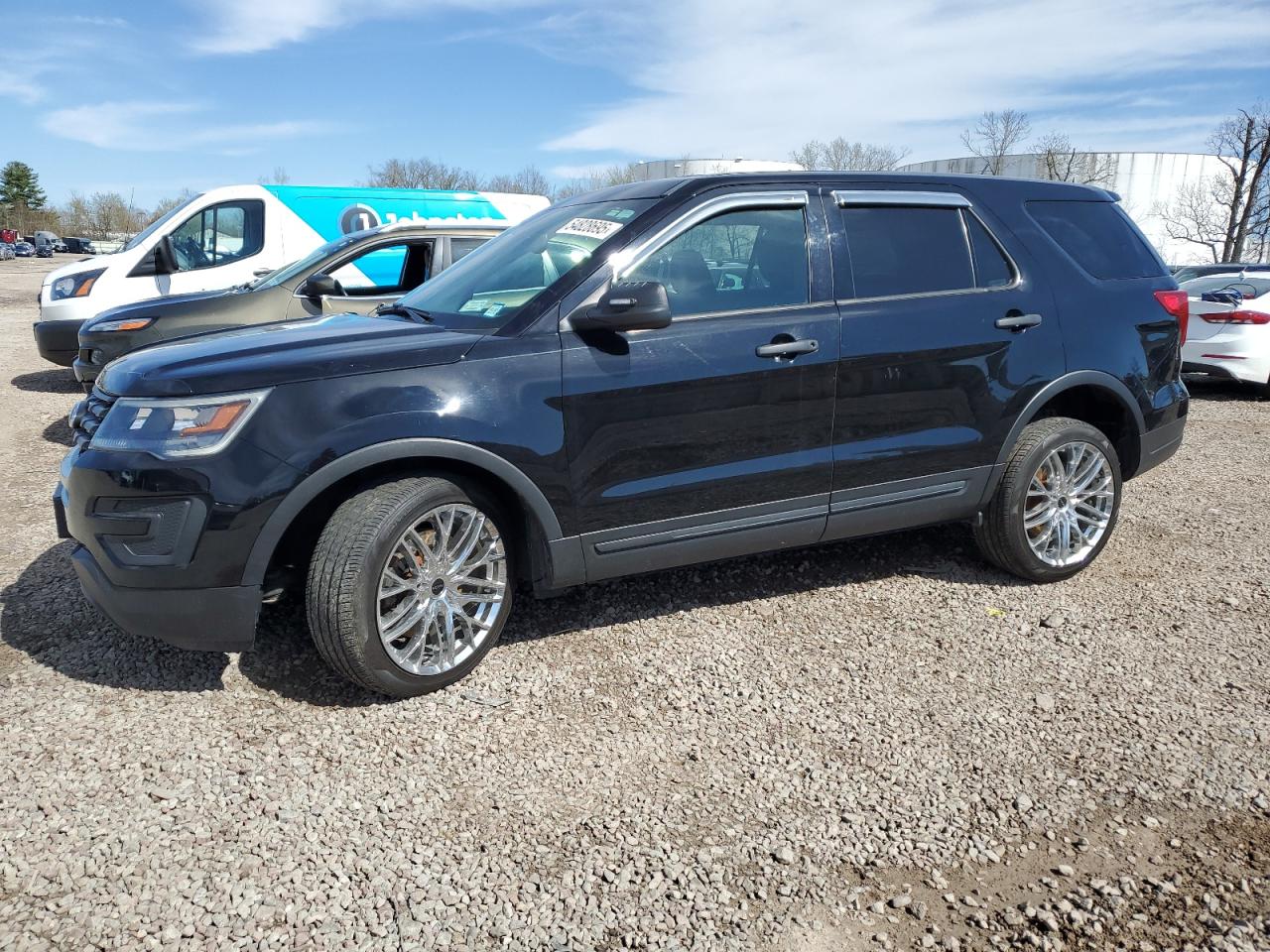 2018 Ford Explorer Police Interceptor იყიდება Central Square-ში, NY - Front End