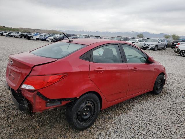  HYUNDAI ACCENT 2017 Червоний