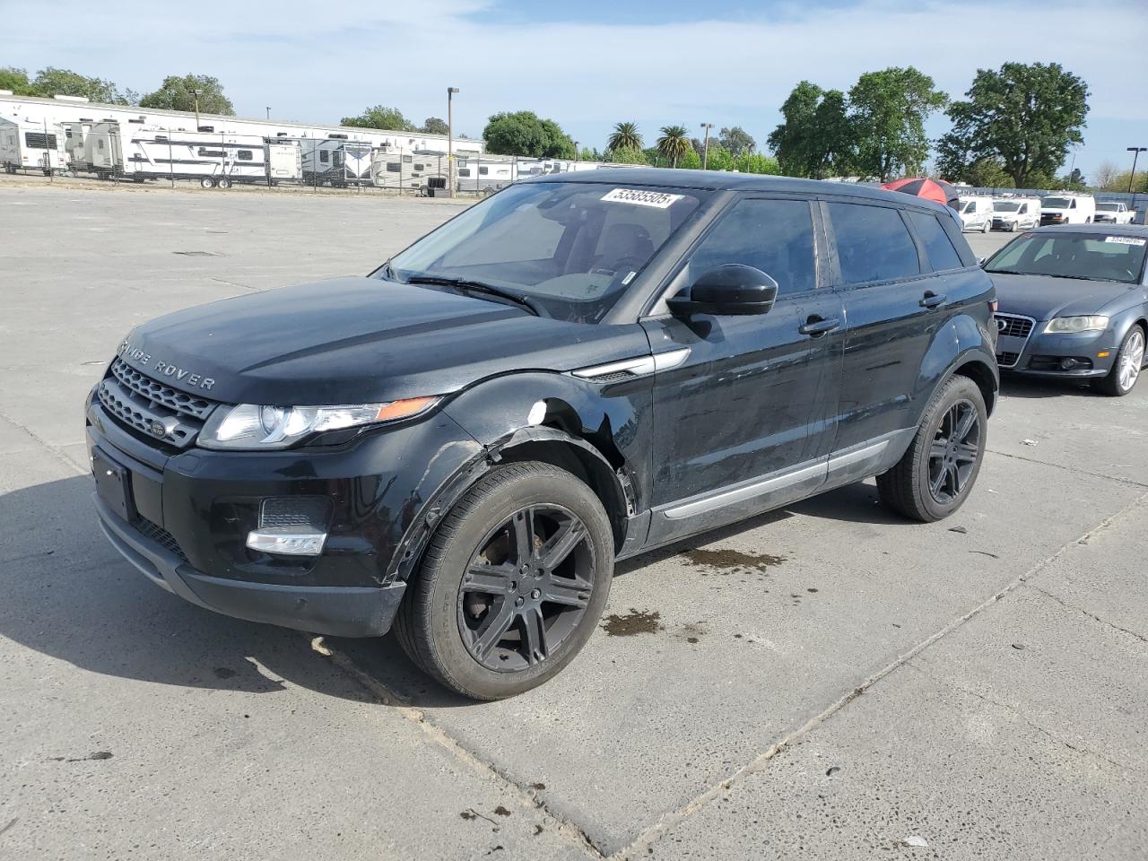 2015 Land Rover Range Rover Evoque Pure Plus de vânzare în Sacramento, CA - Front End