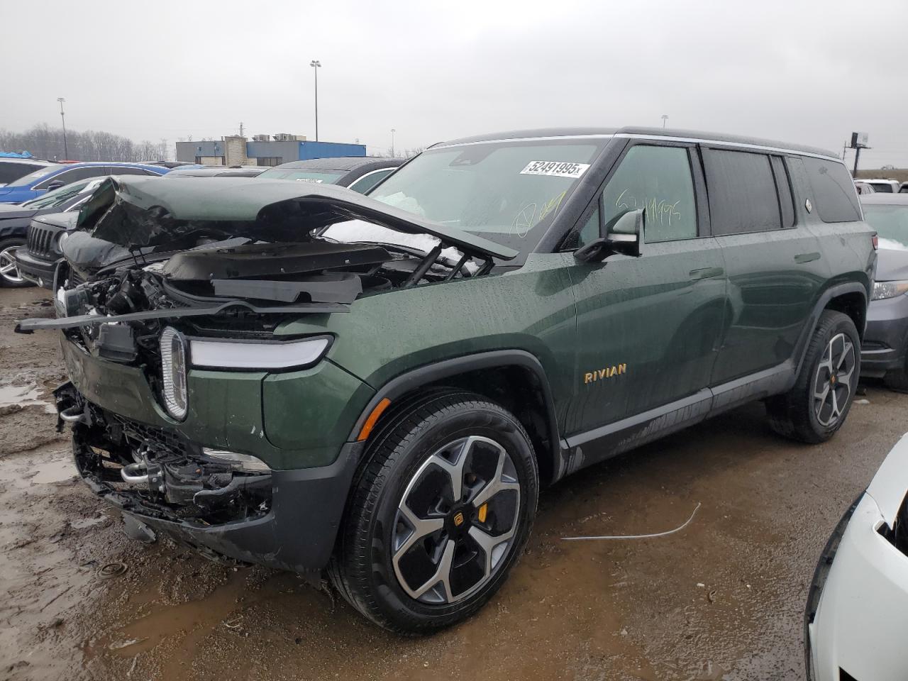 2024 Rivian R1S Adventure იყიდება Woodhaven-ში, MI - Front End