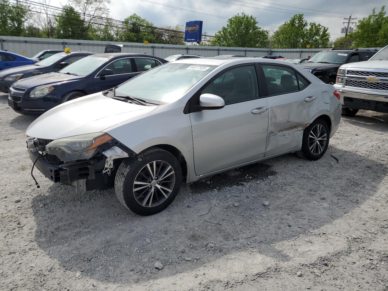 2018 Toyota Corolla L на продаже в Walton, KY - Front End