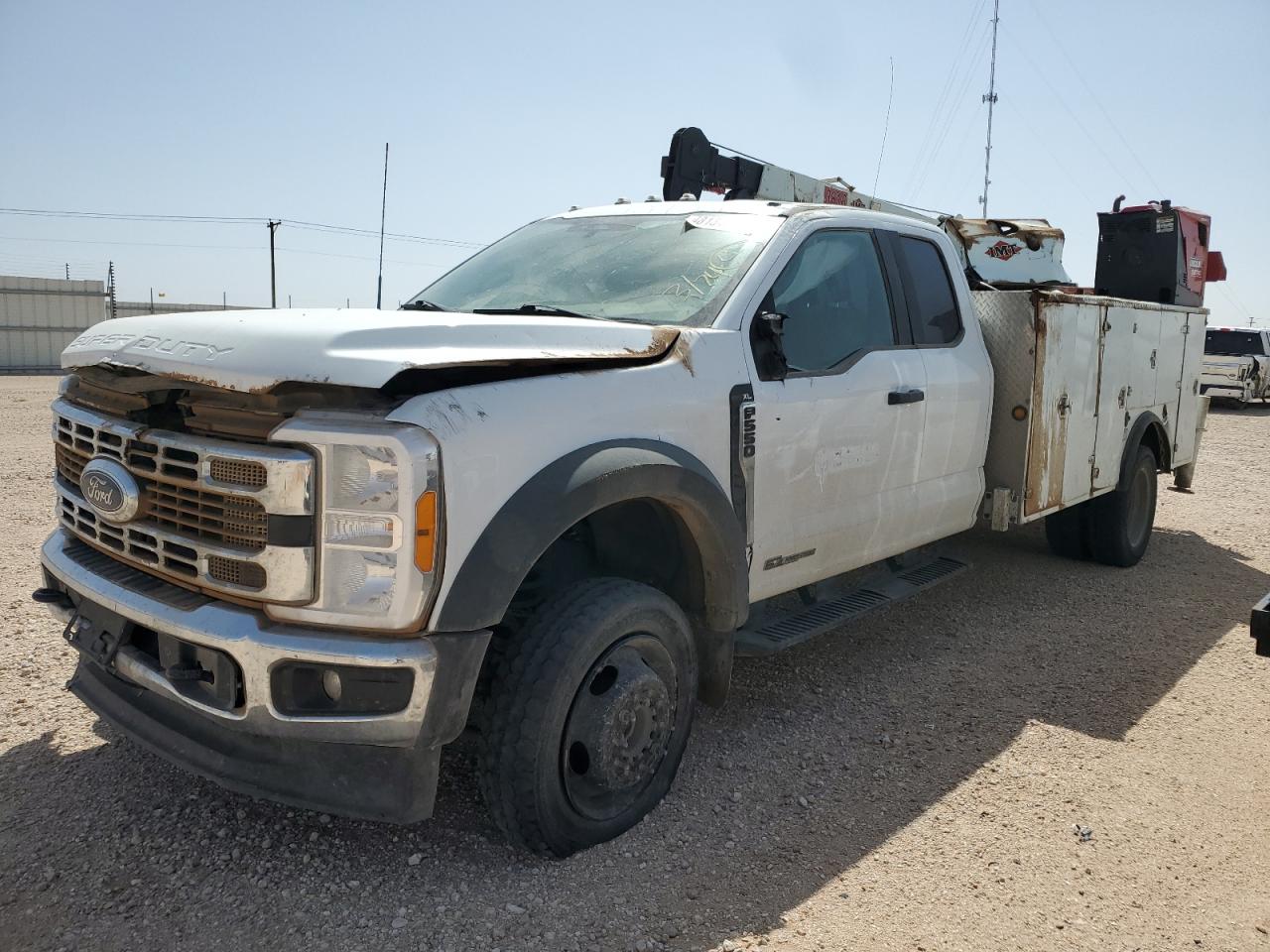 2023 Ford F550 Super Duty Xl Supercab Service Truck на продаже в Andrews, TX - Front End