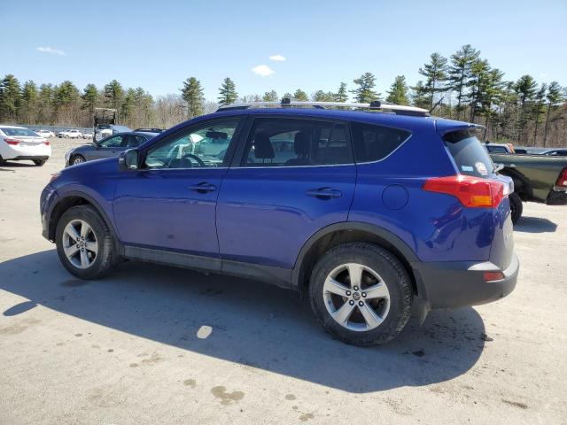  TOYOTA RAV4 2015 Синий
