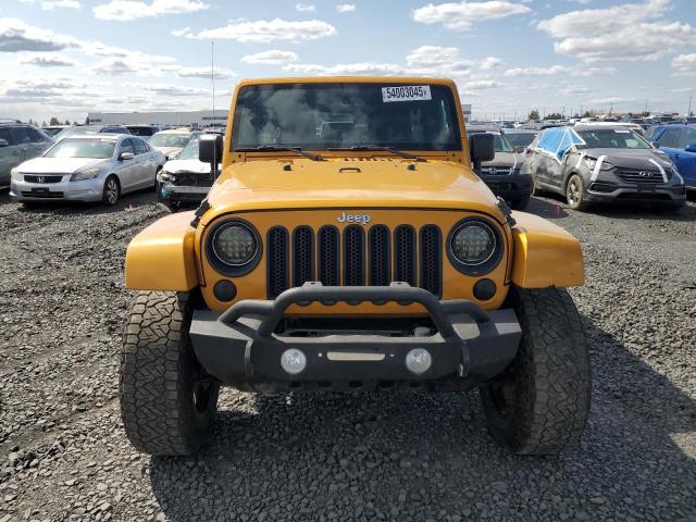Parquets JEEP WRANGLER 2014 Pomarańczowy