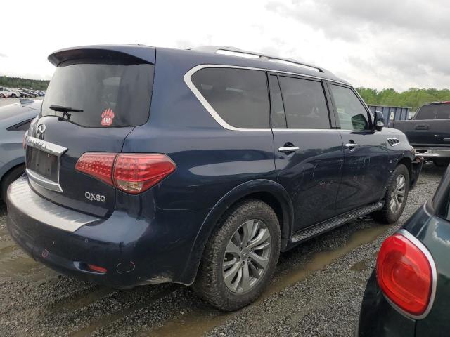  INFINITI QX80 2015 Granatowy