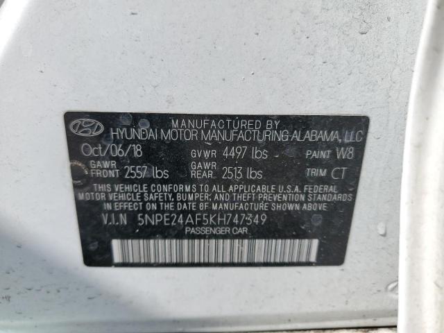 2019 HYUNDAI SONATA SE  
