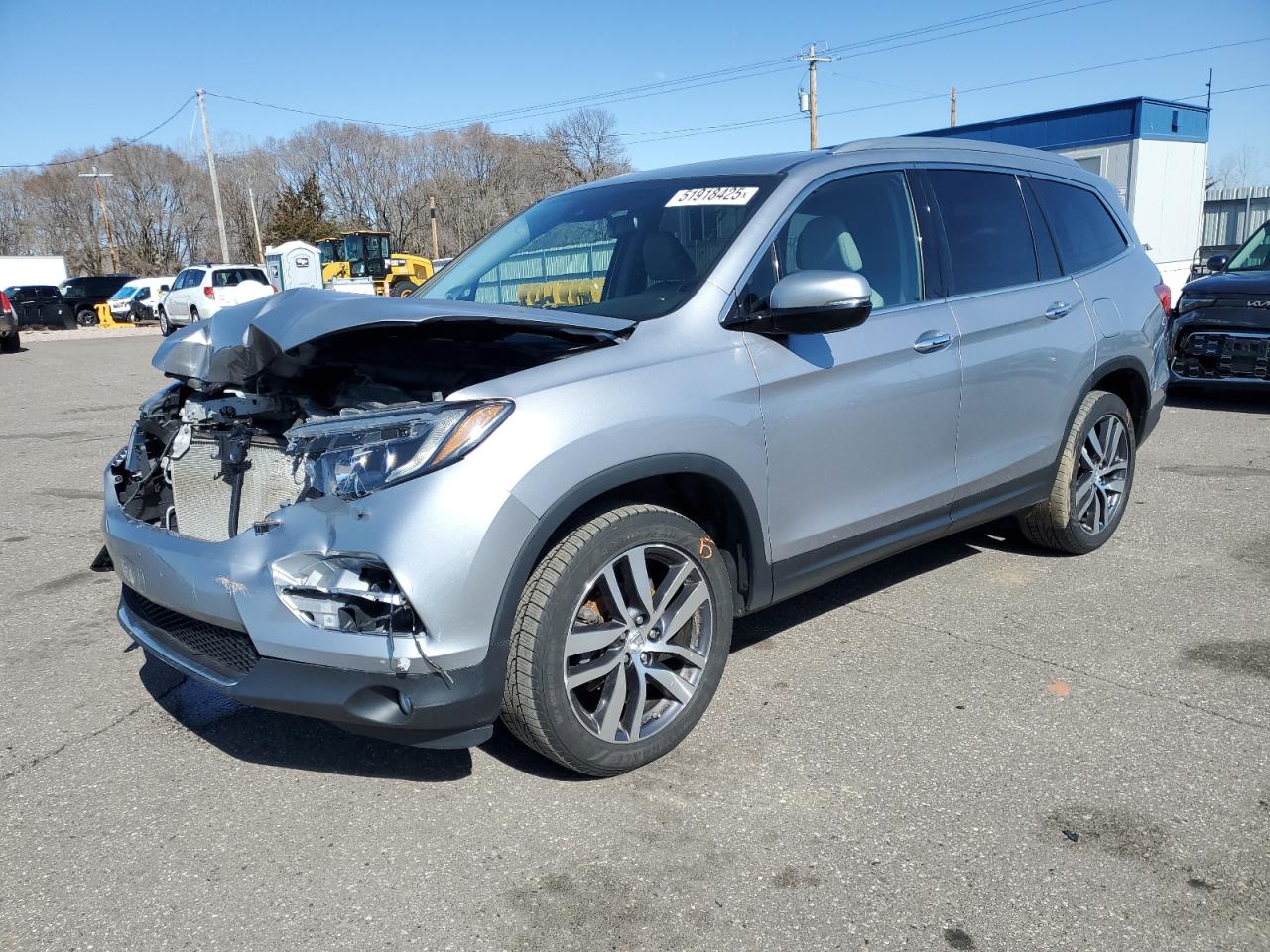 2017 Honda Pilot Touring للبيع في Ham Lake، MN - Front End