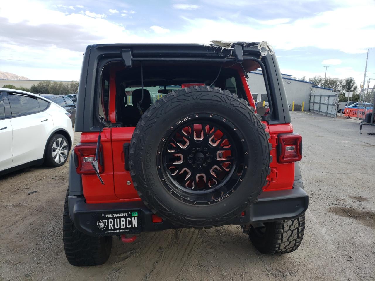2019 Jeep Wrangler Unlimited Rubicon VIN: 1C4HJXFN7KW519171 Lot: 55527105