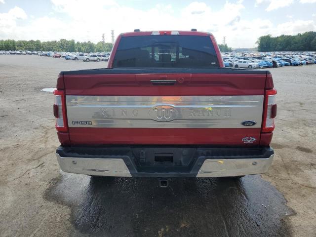  FORD F-150 2022 Красный