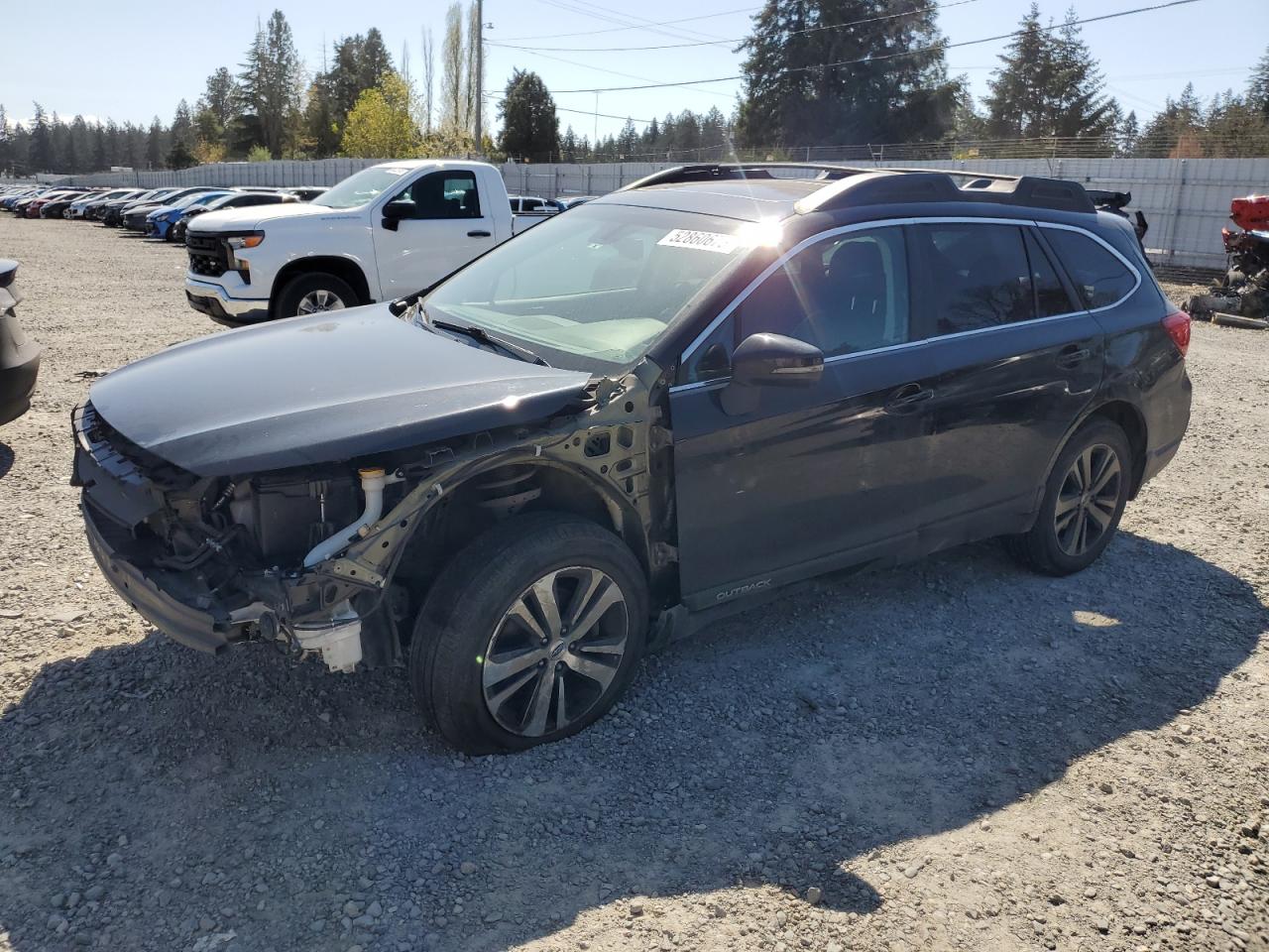 2019 Subaru Outback 2.5I Limited للبيع في Graham، WA - Front End