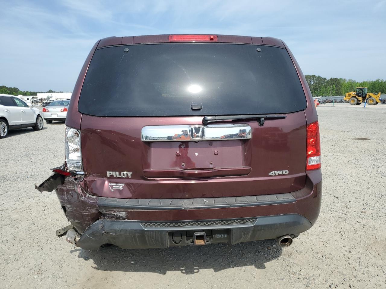 2013 Honda Pilot Exl VIN: 5FNYF4H57DB042620 Lot: 53614755