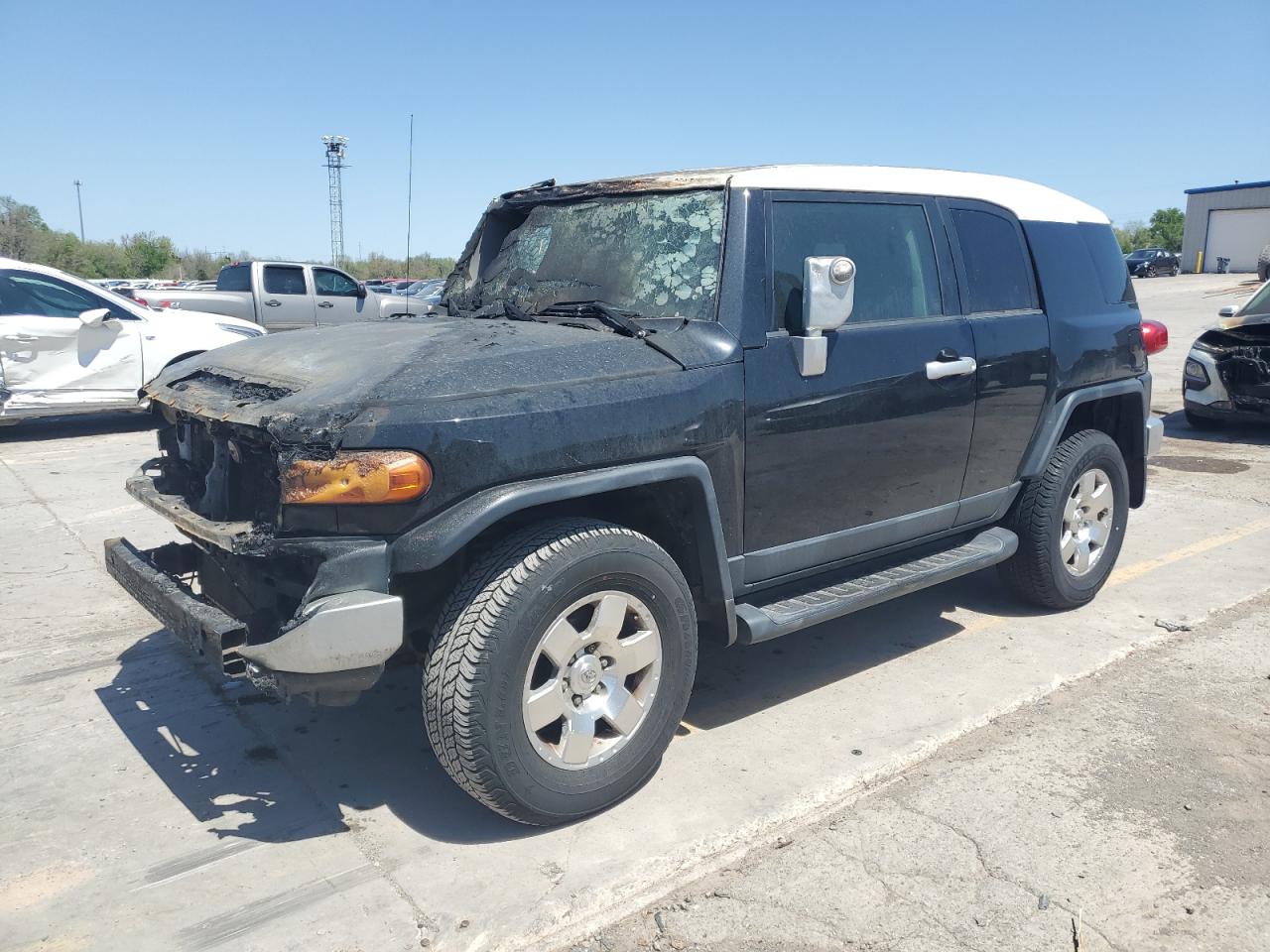 2010 Toyota Fj Cruiser продається в Oklahoma City, OK - Burn