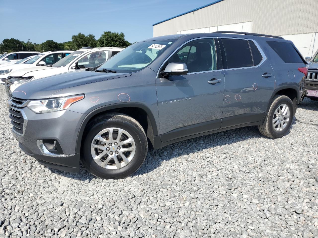 2020 Chevrolet Traverse Lt იყიდება Apopka-ში, FL - Rear End