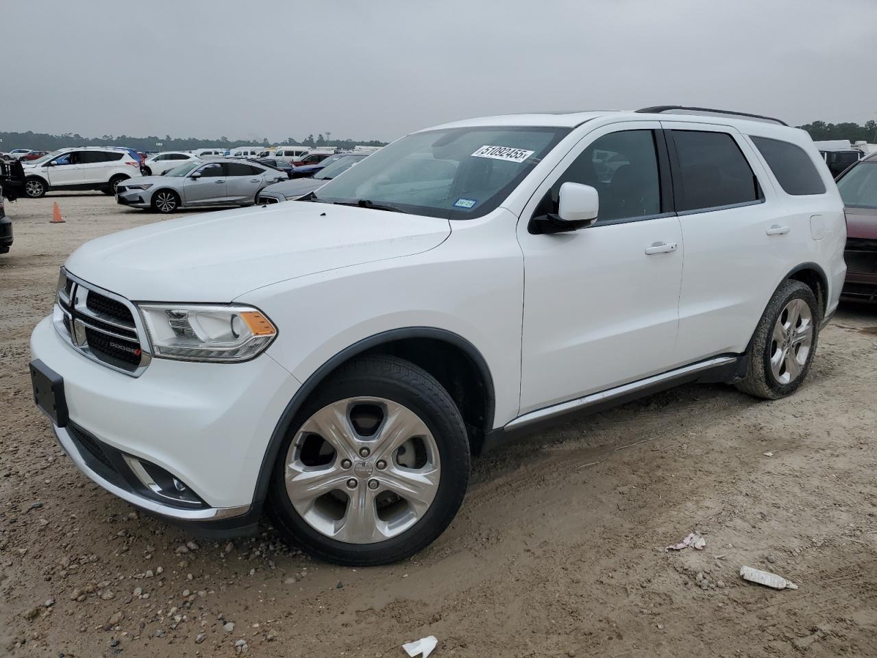 2015 Dodge Durango Limited на продаже в Houston, TX - Front End