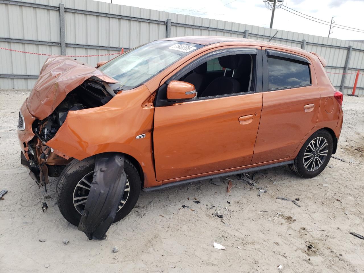 2018 Mitsubishi Mirage Gt للبيع في Jacksonville، FL - Front End