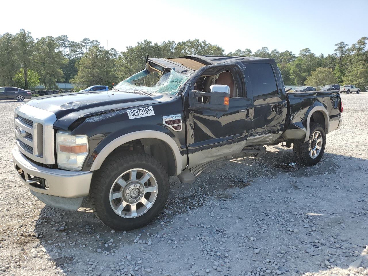 2008 Ford F250 Super Duty na sprzedaż w Houston, TX - Rollover