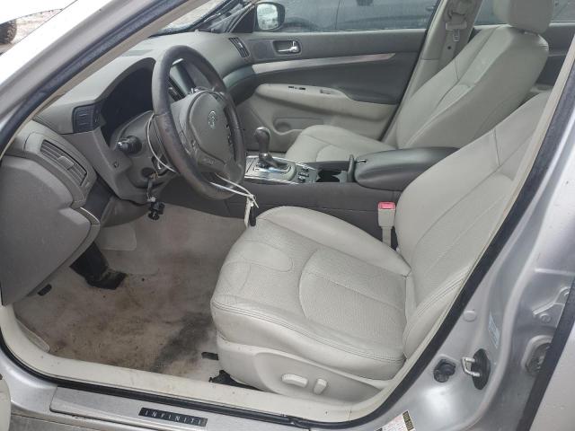  INFINITI G37 2012 Серебристый
